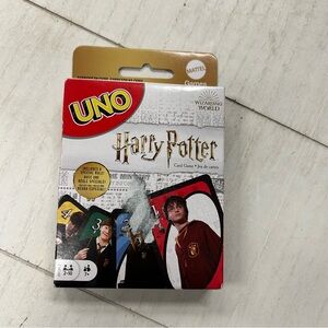 NIB UNO Harry Potter Themed Card‎ Game for 2-10 Players Ages 7Y+